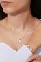 Heliophilia Silver Conjunto de Collar y Pulsera Dorado CSET9831